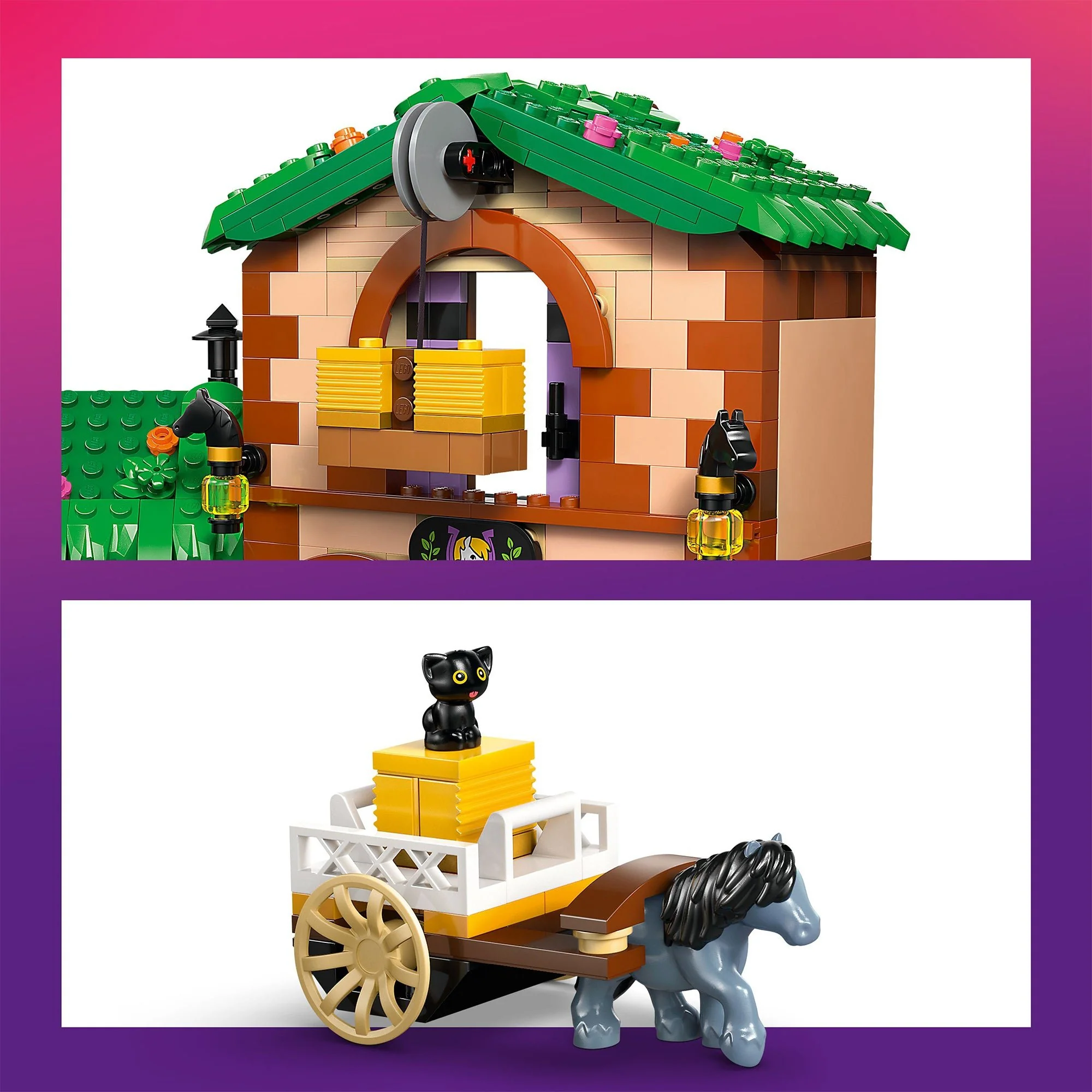 LEGO® Friends Pony Ranch & Stable 42654 — Set - Image 3