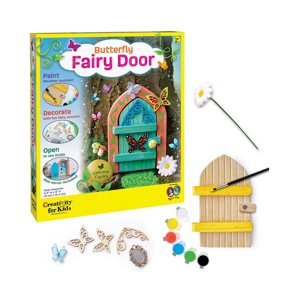 Creativity for Kids Butterfly Fairy Door — Art - Image 2