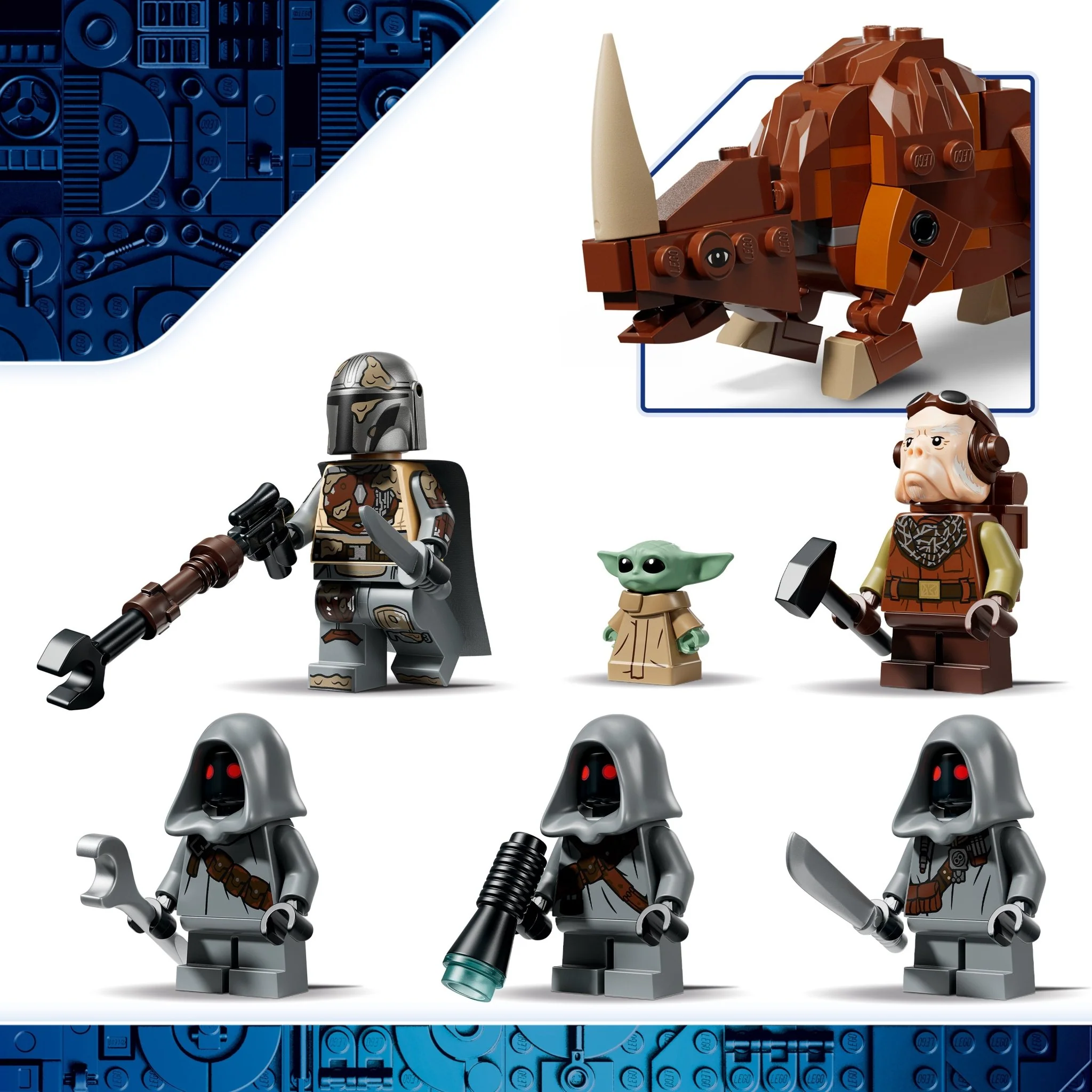 LEGO® Star Wars Offworld Sandcrawler and Mudhorn 75453 — Toy - Image 3