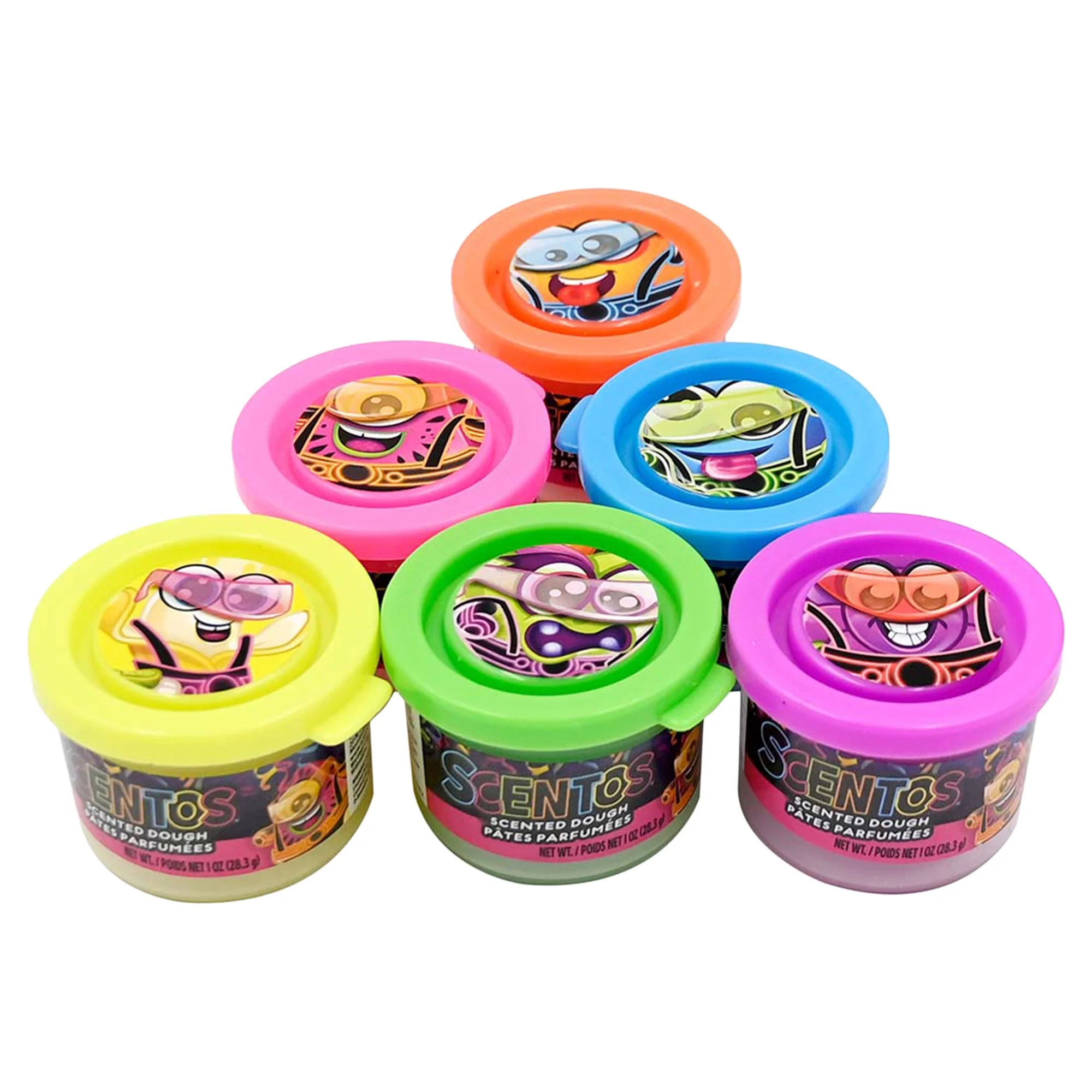 Scentos - Scented Neon Party Pack - Dough — Art - Image 2