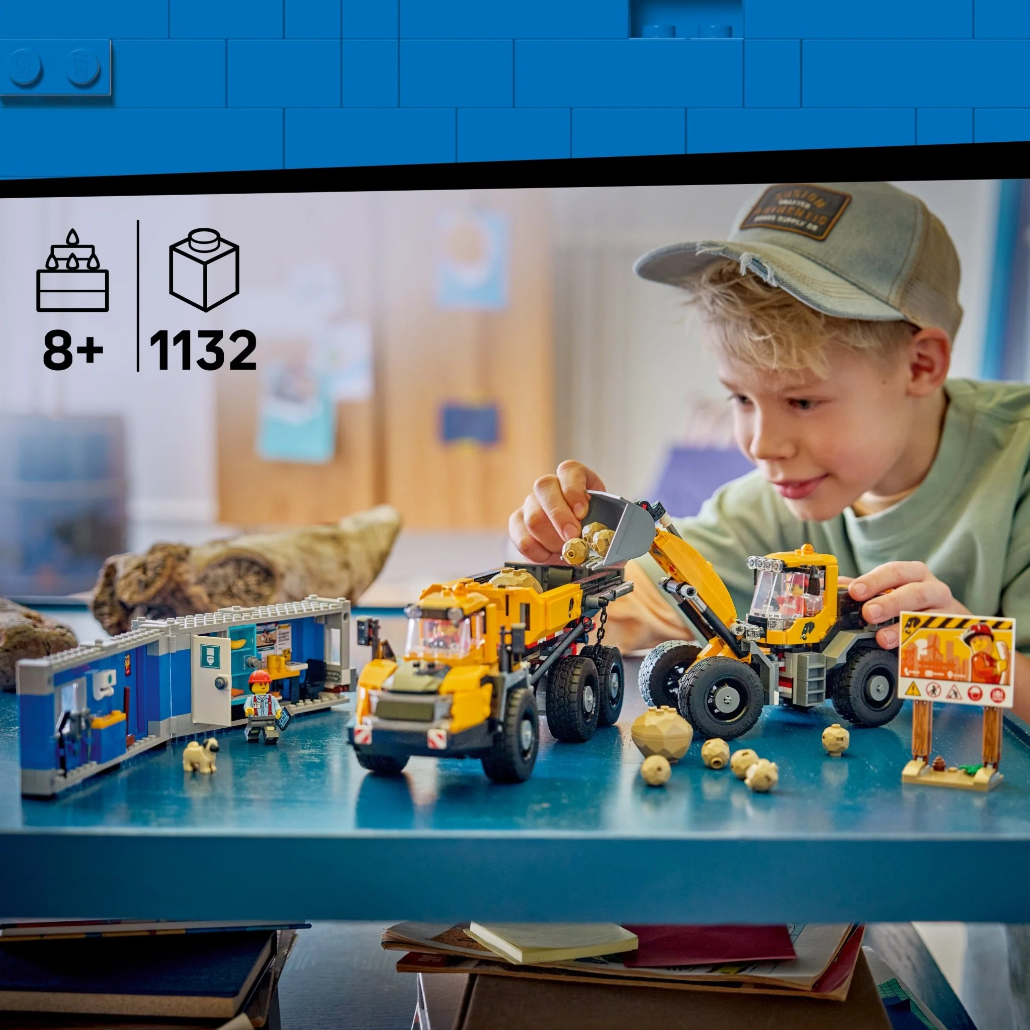 LEGO® City Dump Truck & Front End Loader 60494 — Toy - Image 2