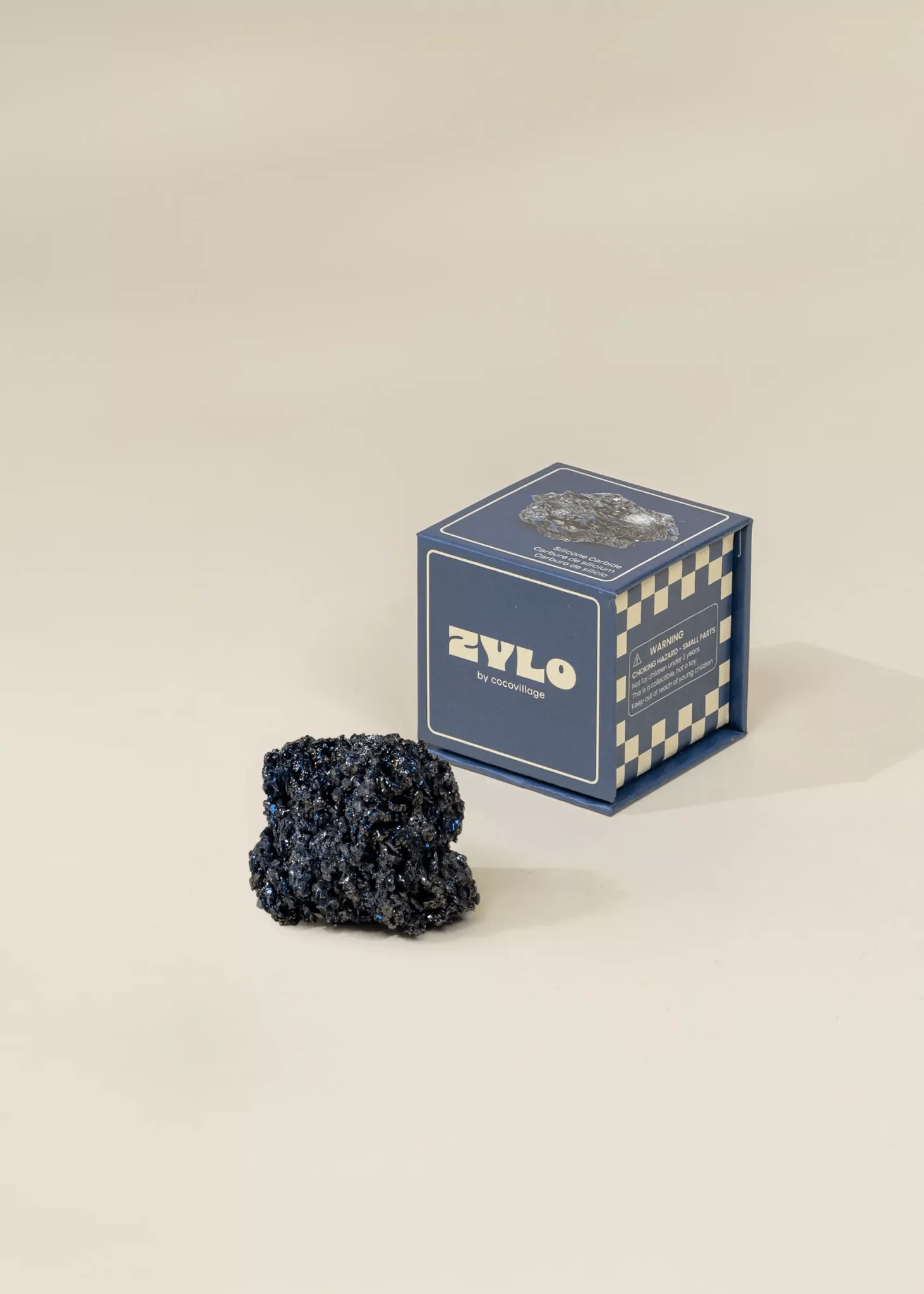Coco Village Collectible Mineral - Silicone Carbide — Box