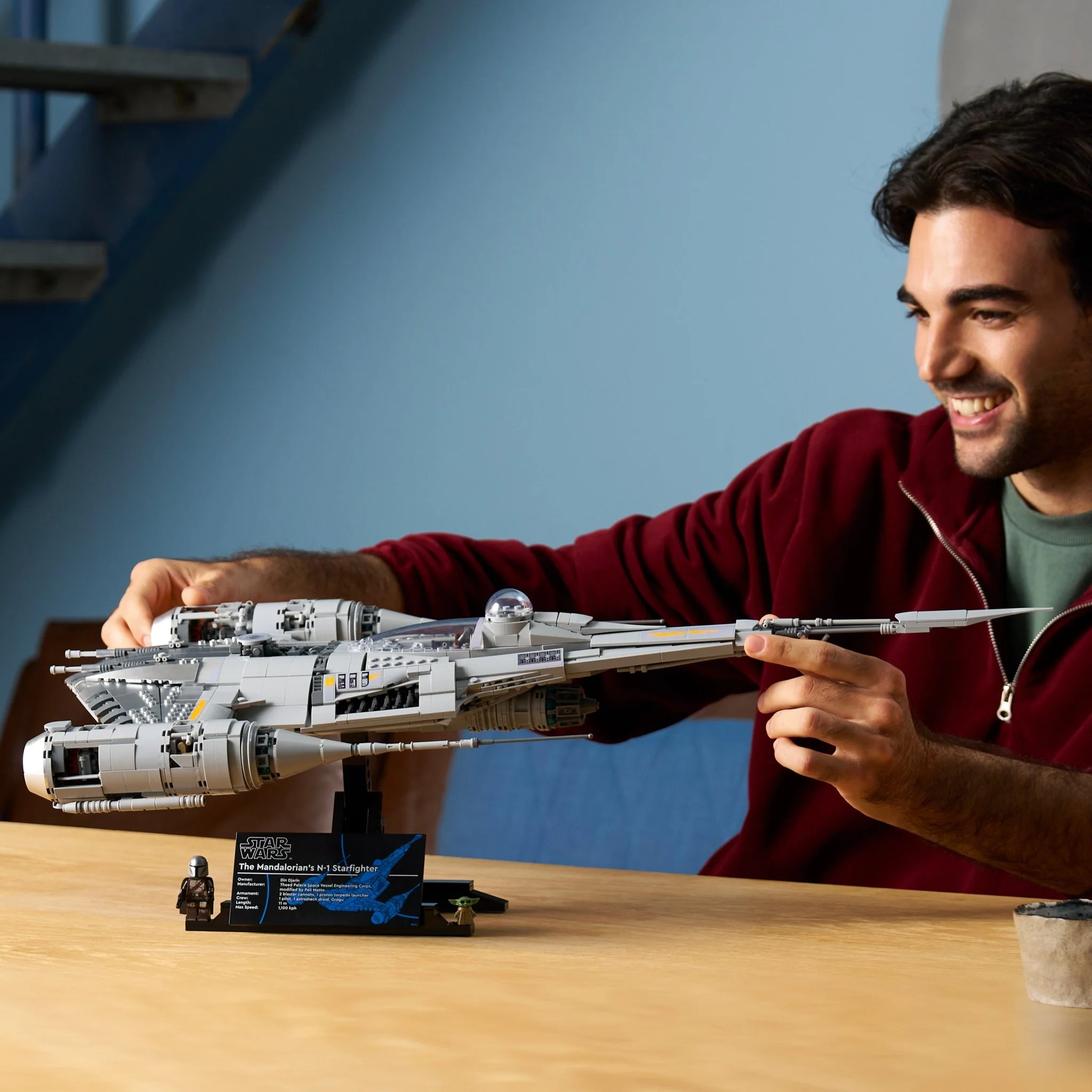 LEGO® Star Wars The Mandalorian's N-1 Starfighter 75442 — Vehicle - Image 3