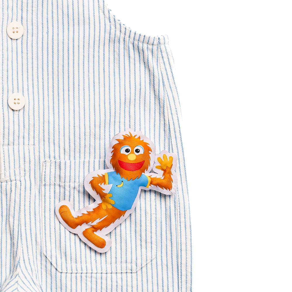 Ms.Rachel Signature Overall - Blue Stripe / 4-5y — Diaper - Image 9