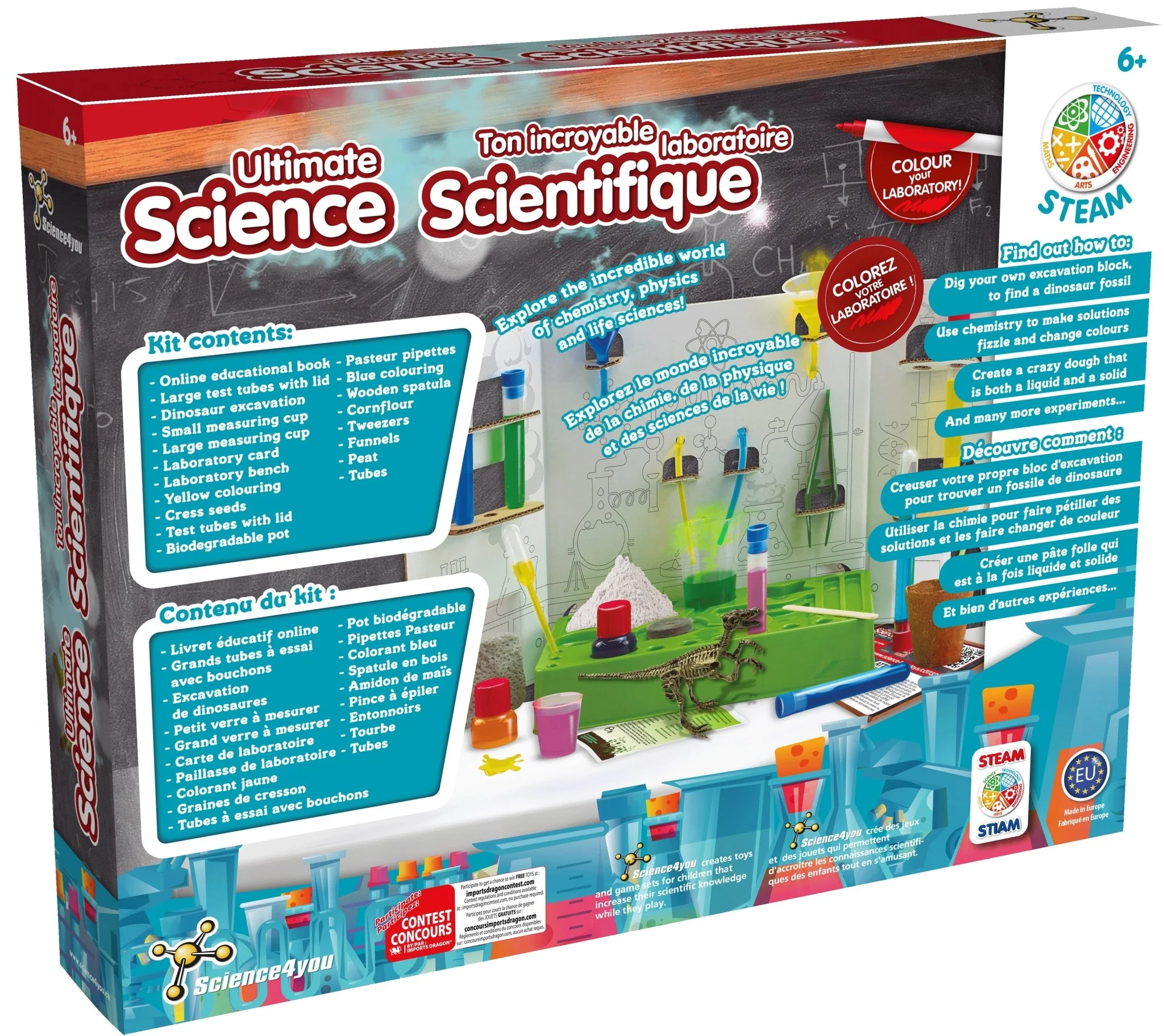 Science 4 you Science4You Ultimate Science Lab — Card - Image 3