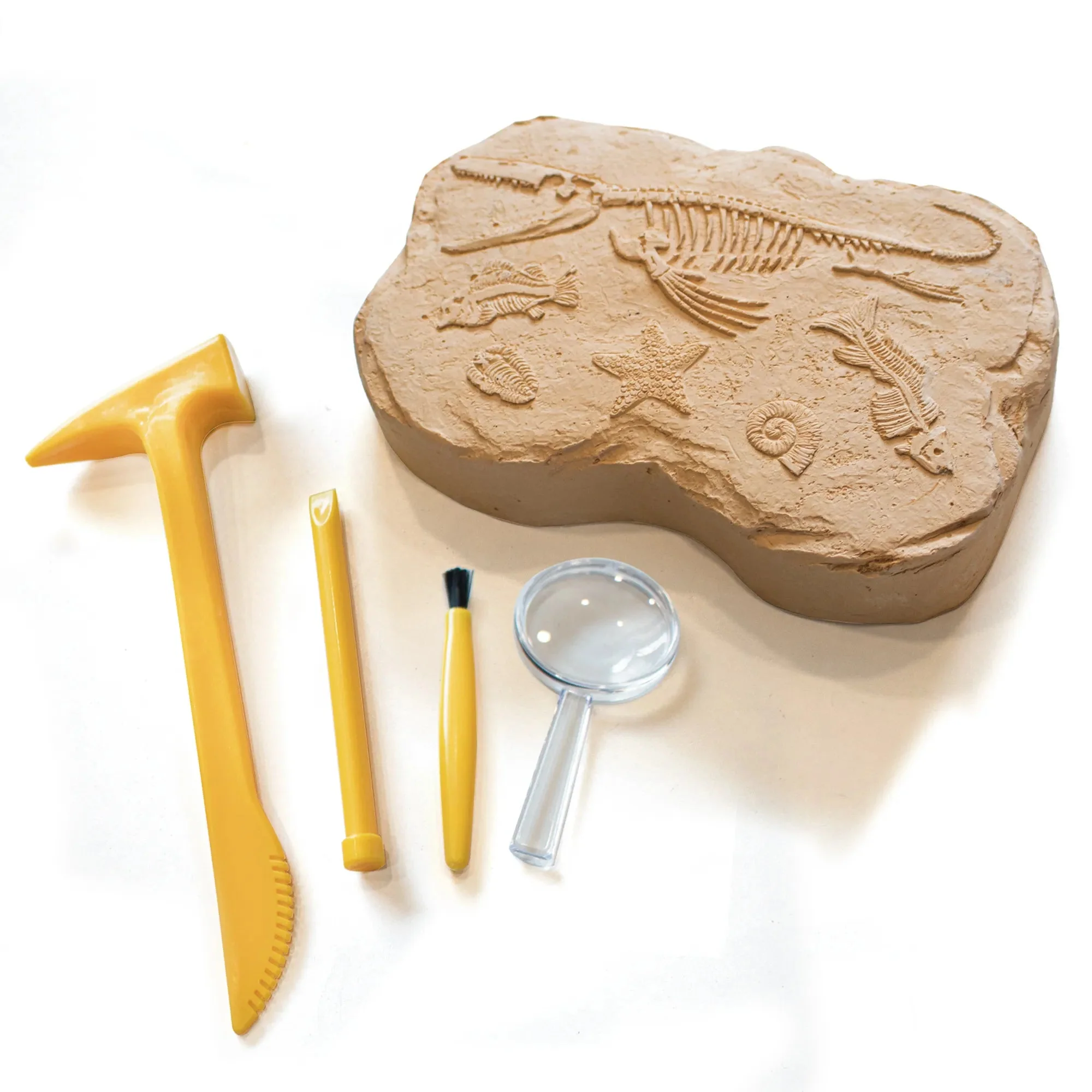 Educational Insights GeoSafari® Fossil Excavation Kit — Brush - Image 2