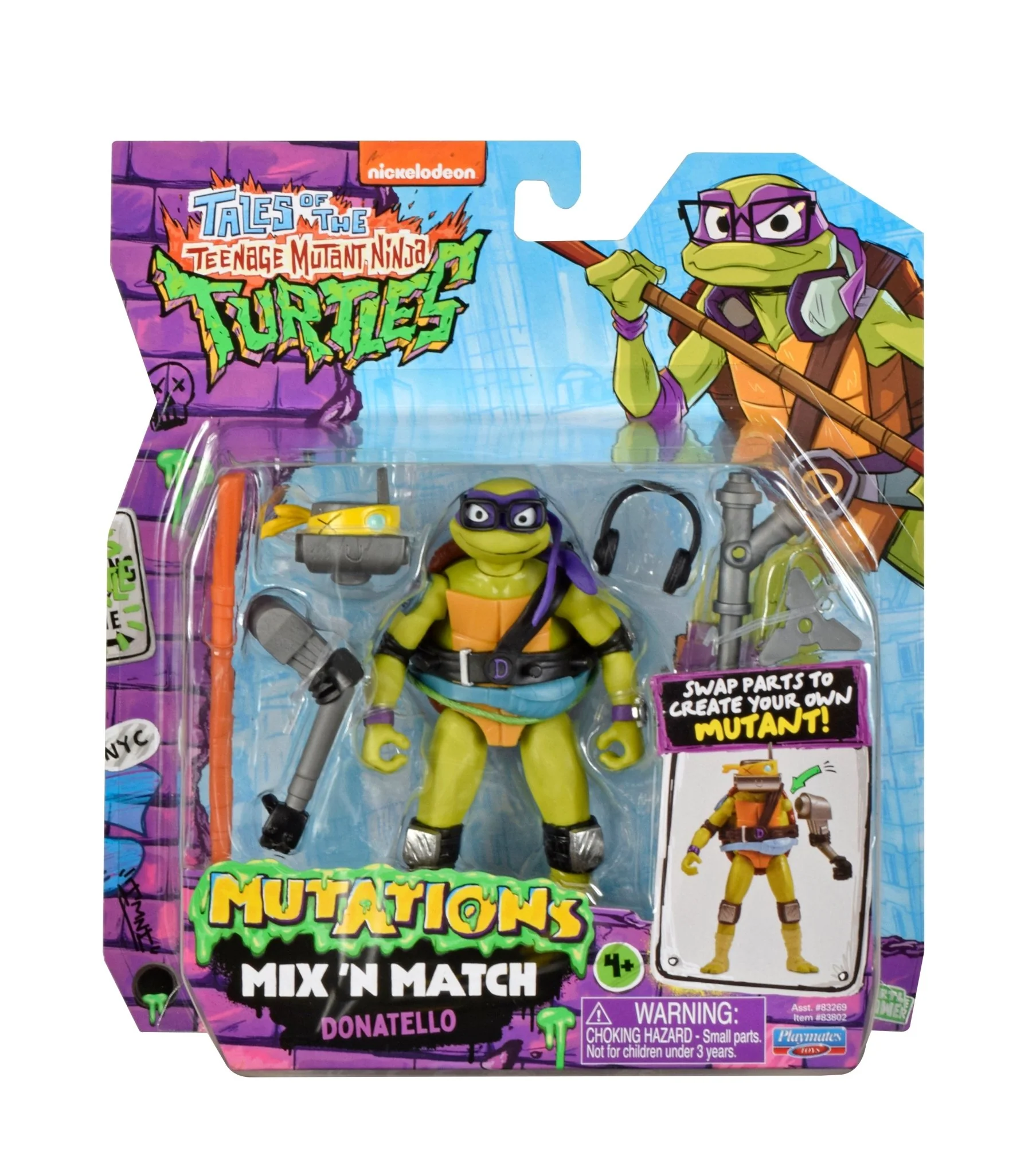 Teenage Mutant Ninja Turtles TV Mix N Match - Donatello — Figure