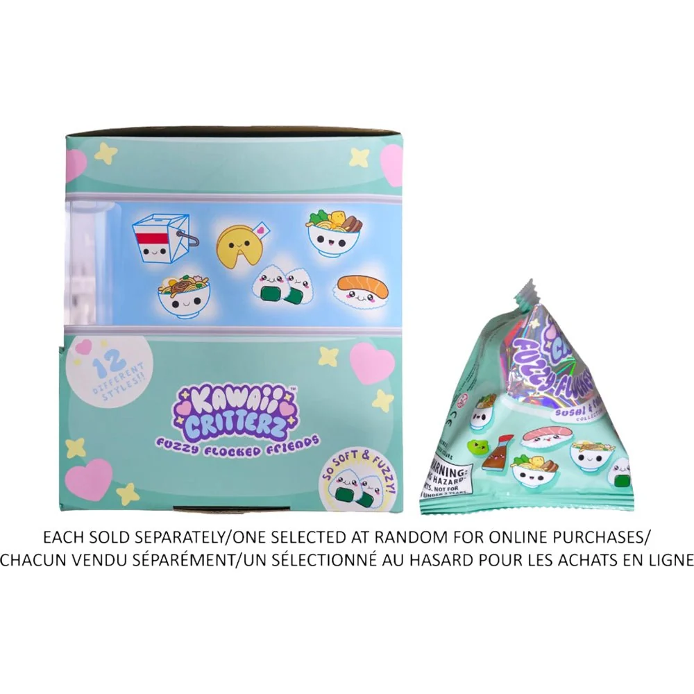 Kawaii Critterz Flocked Blind Sushi & Ramen S3 — Bag