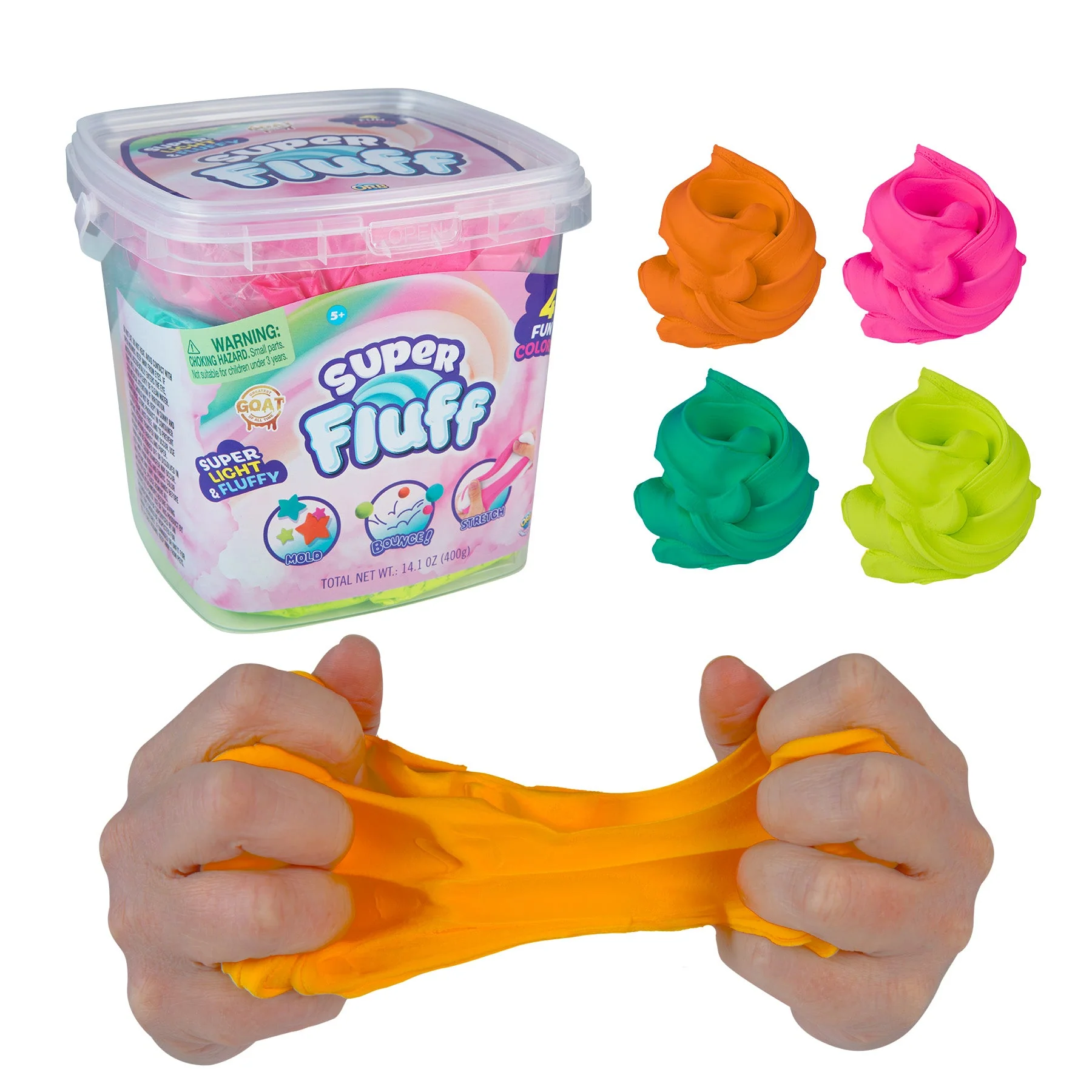 Orb Factory Super Fluff Slime — Light
