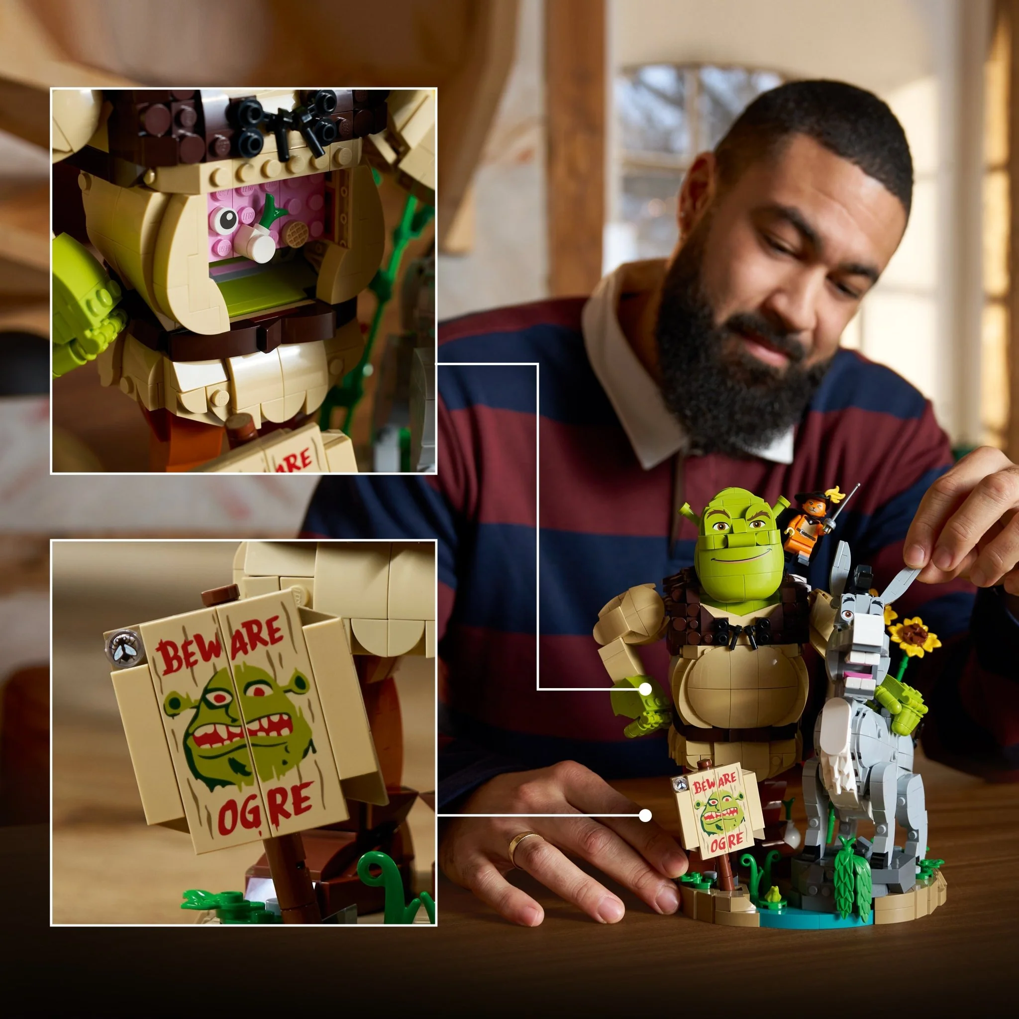 LEGO® Shrek: Shrek, Donkey & Puss in Boots 72423 — Set - Image 6