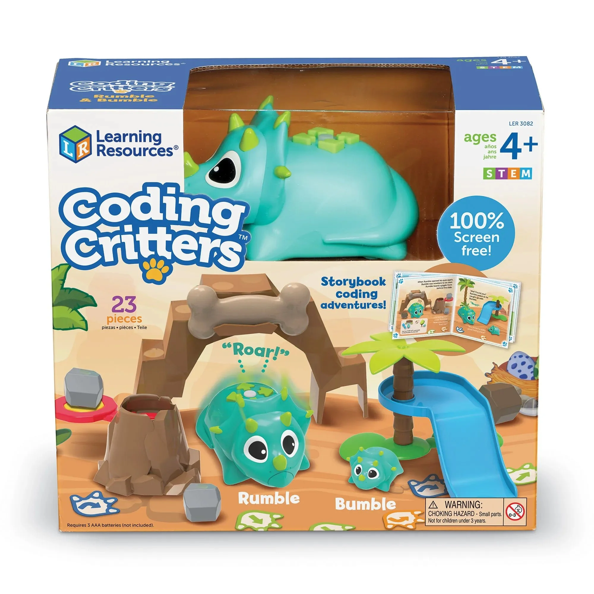 Learning Resources Coding Critters® Rumble & Bumble — Game