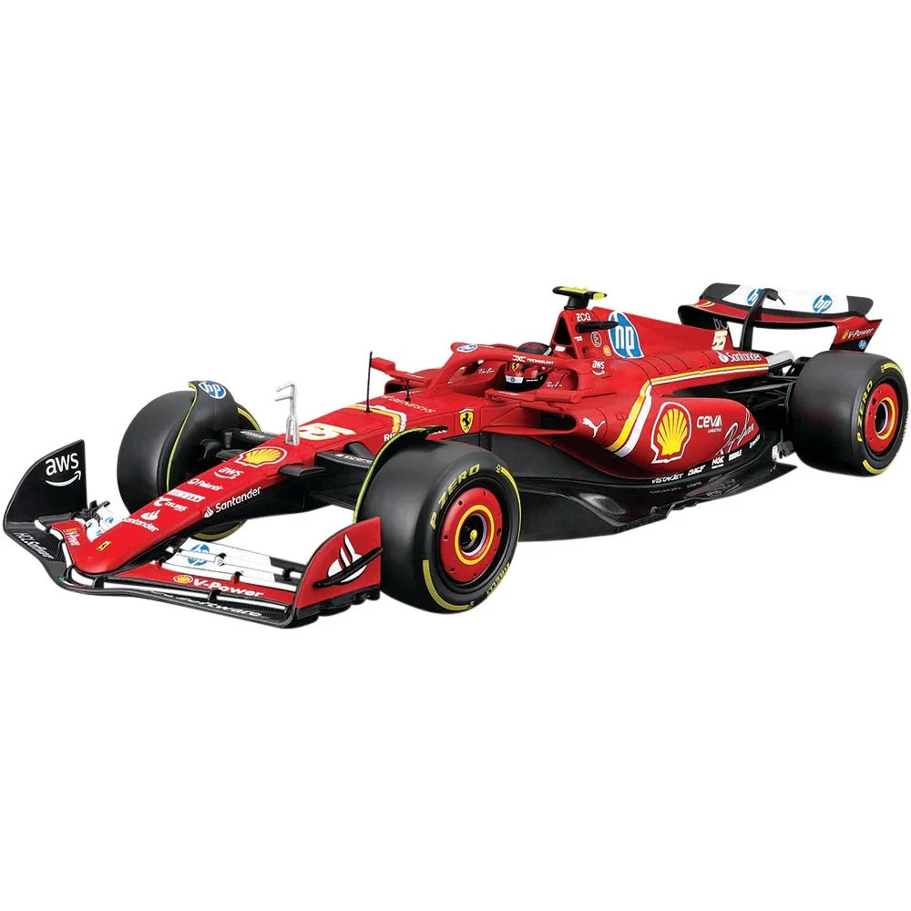 Maisto Diecast Maisto 1:18 Formula One SFR Ferrari SF24 Leclerc — Vehicle - Image 3