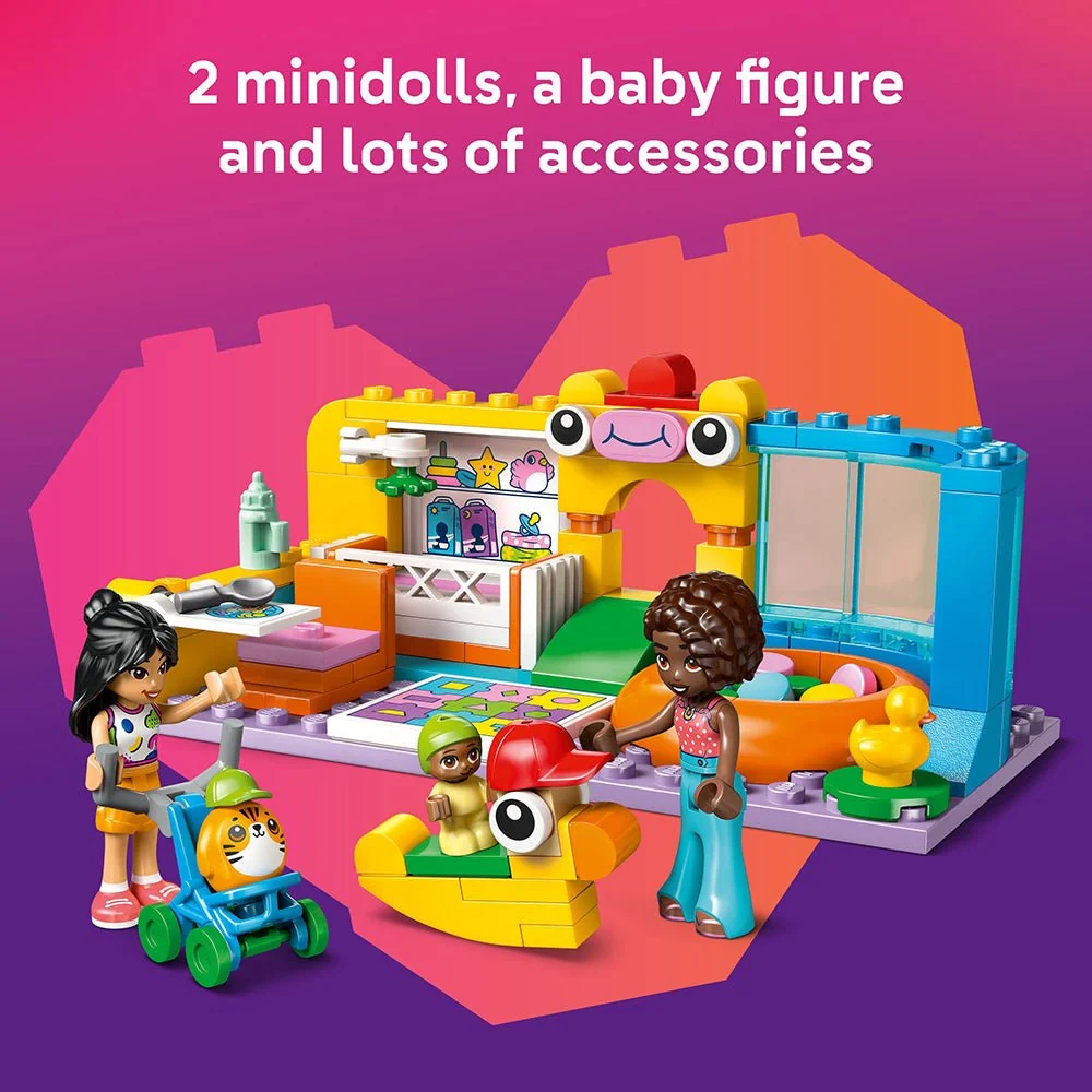 LEGO® Friends Aliya’s Baby Sisters Playroom 42645 — Toy - Image 3