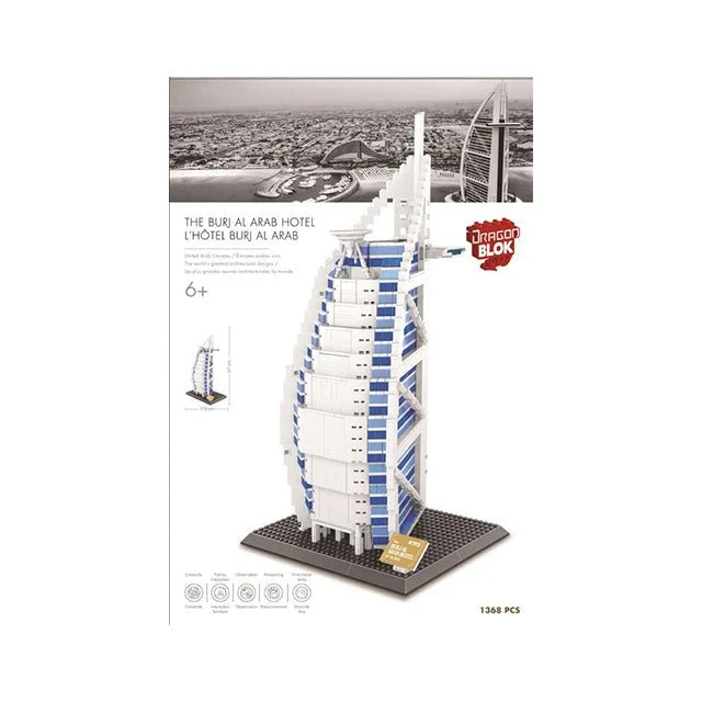 Dragon Blocks Dragon Blok The Burjal Arab Hotel Of Dubai — Set