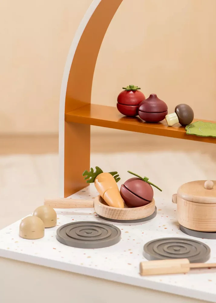 Coco Village Wooden Vegetables playset — Basket - Image 2
