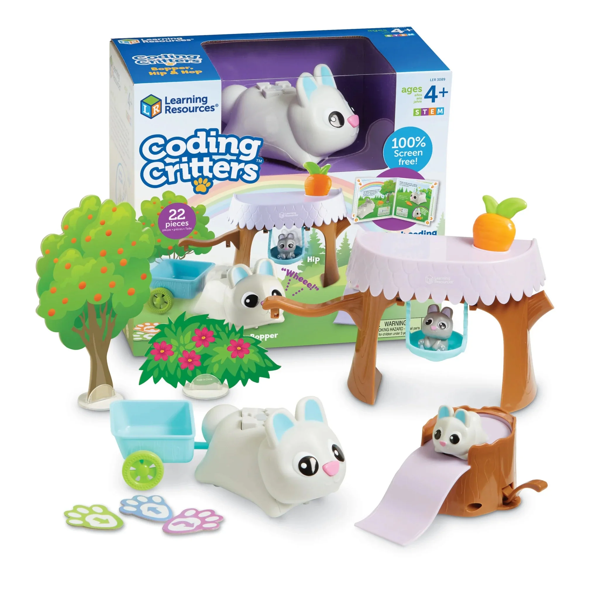 Learning Resources Coding CrittersTM: Bopper With Hip & Hop — Game - Image 2