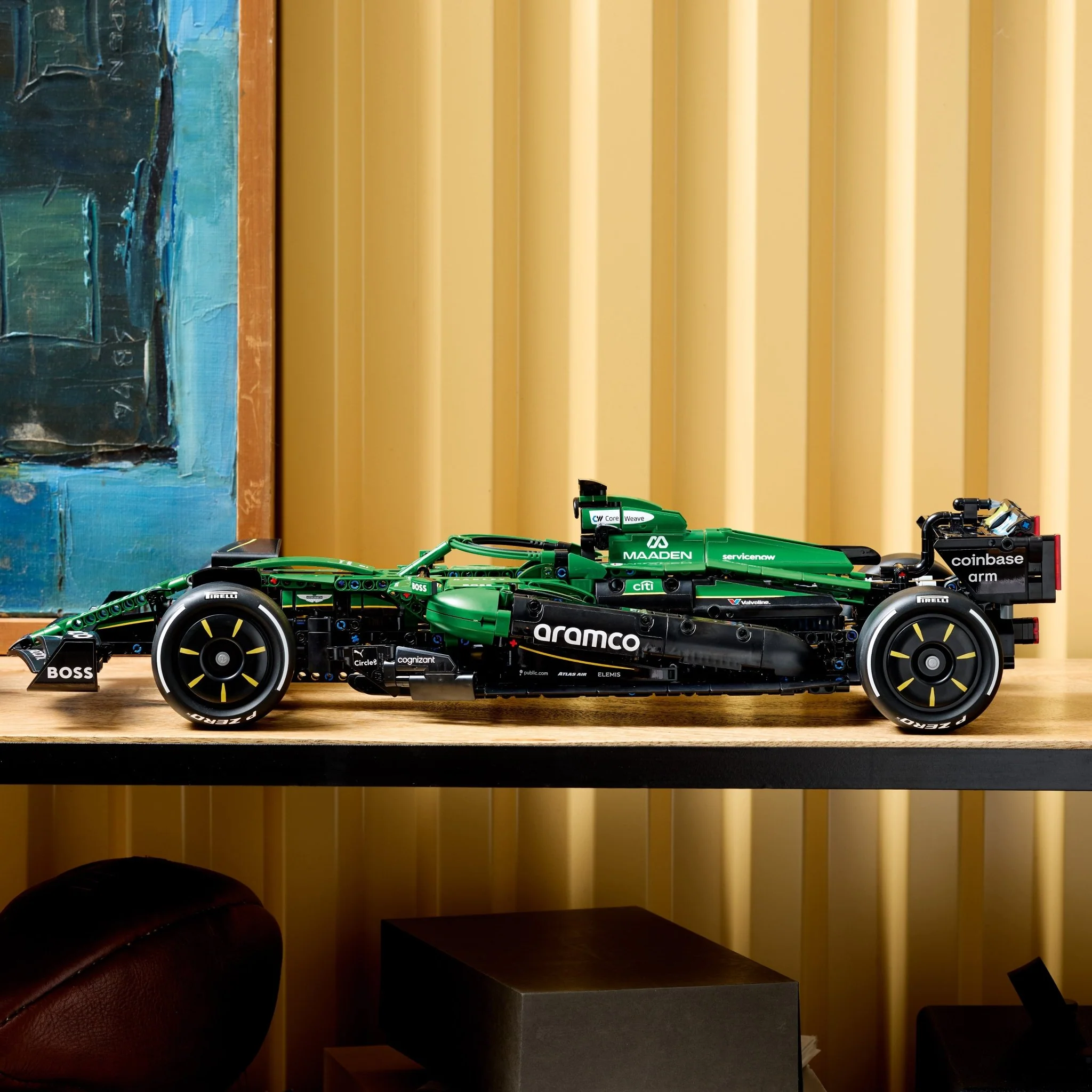 LEGO® Technic Aston Martin Aramco AMR25 F1 Car 42240 — Set - Image 4