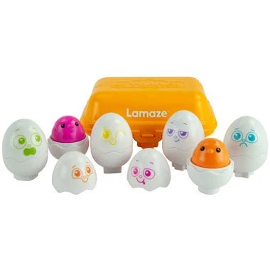 TOMY - Lamaze - New Sort & Squeak Eggs — Toy