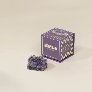 Coco Village Collectible Mineral - Amethyst Cluster — Box