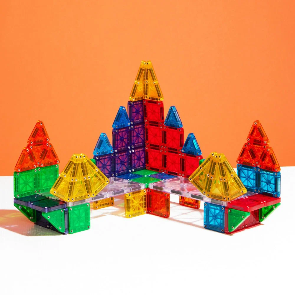 MAGNA-TILES® 70-Piece Deluxe Construction Set - Image 5