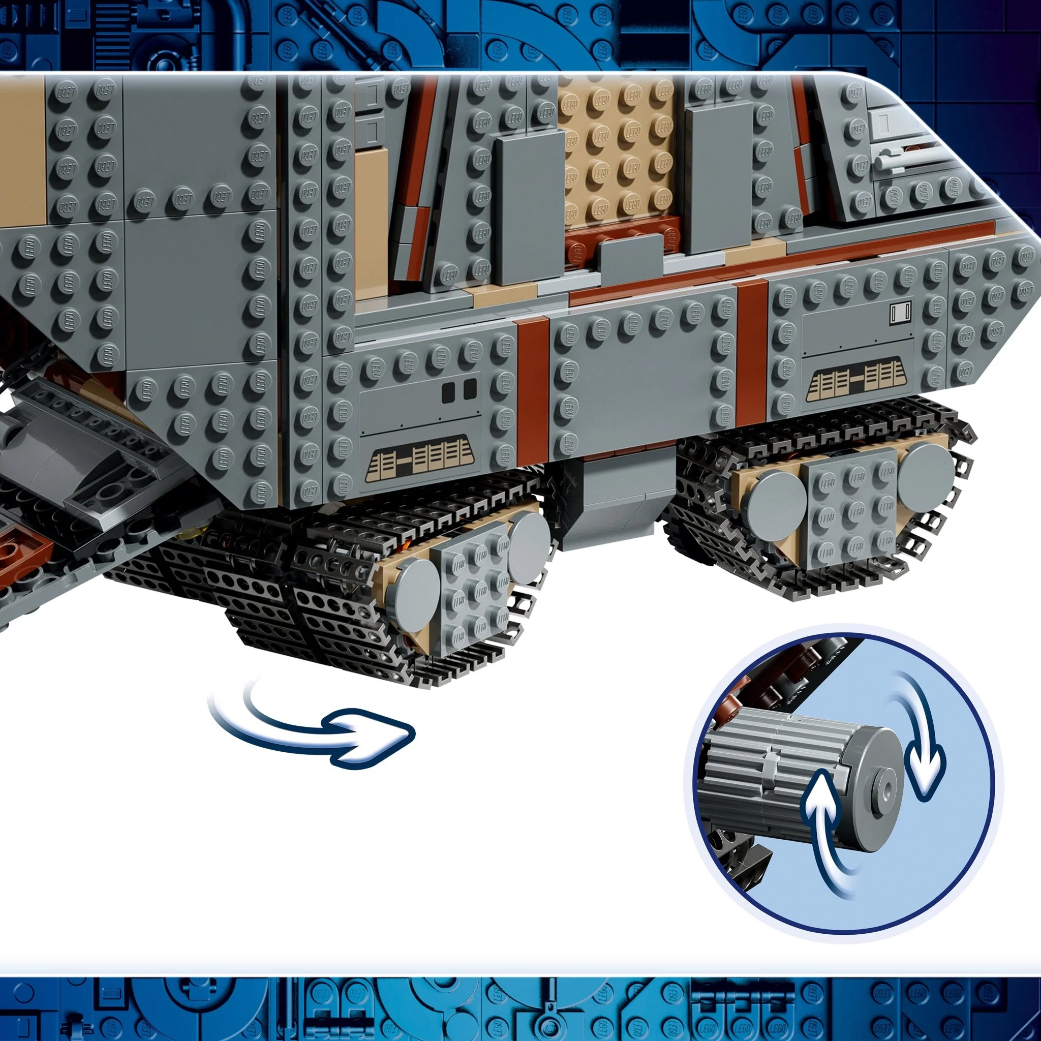LEGO® Star Wars Offworld Sandcrawler and Mudhorn 75453 — Toy - Image 4