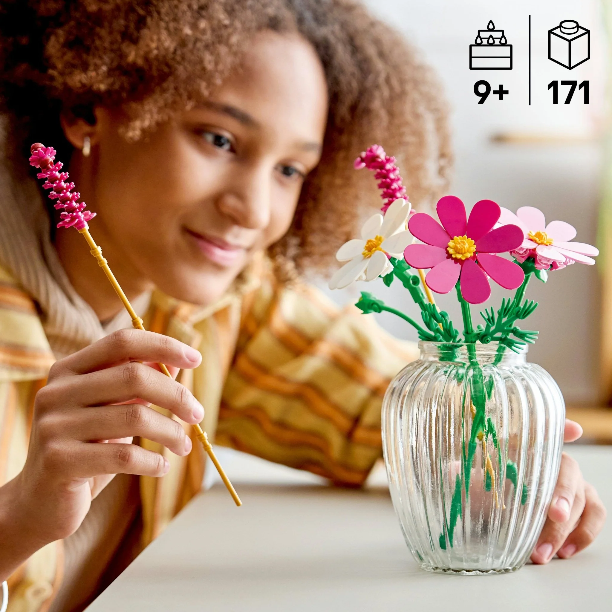 LEGO® Botanicals Cosmos Flowers 11514 — Toy - Image 2