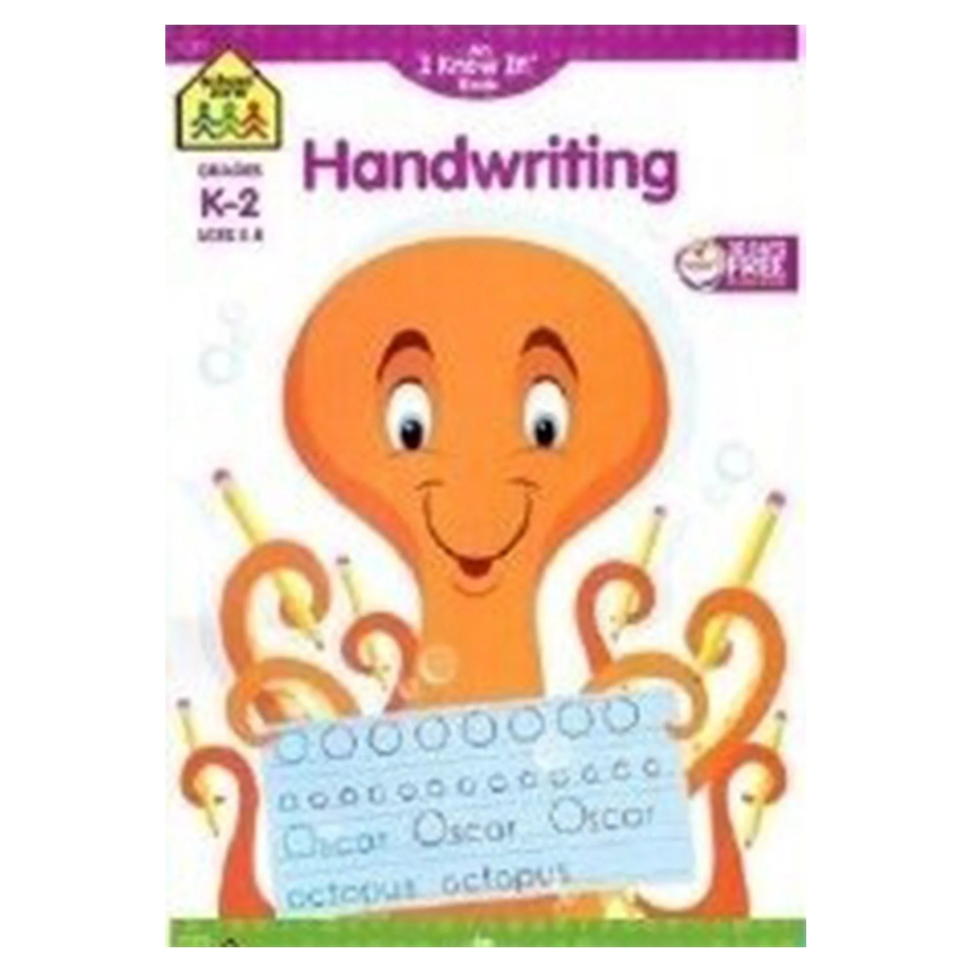 School Zone Kindergarten Workbook - Handwriting — Book