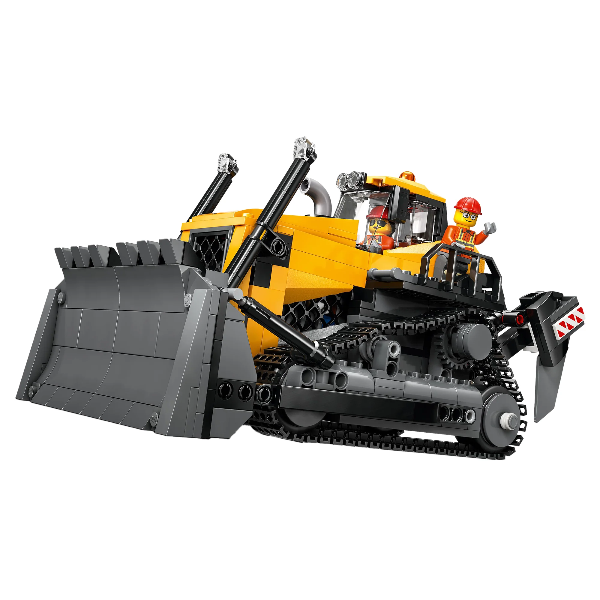LEGO® City Yellow Bulldozer 60466 — Vehicle - Image 7