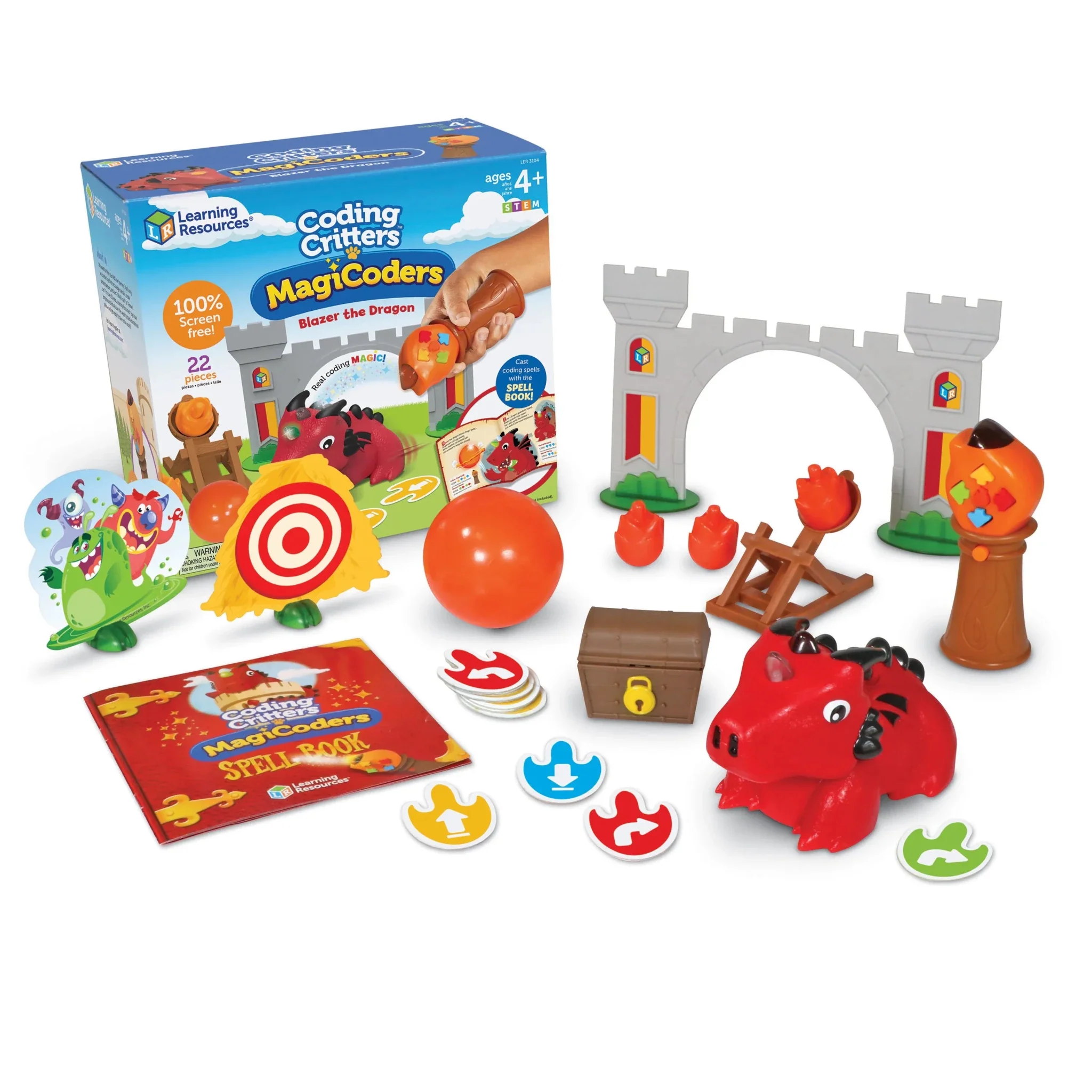 Learning Resources Coding Critters® MagiCoders: Blazer the Dragon — Book