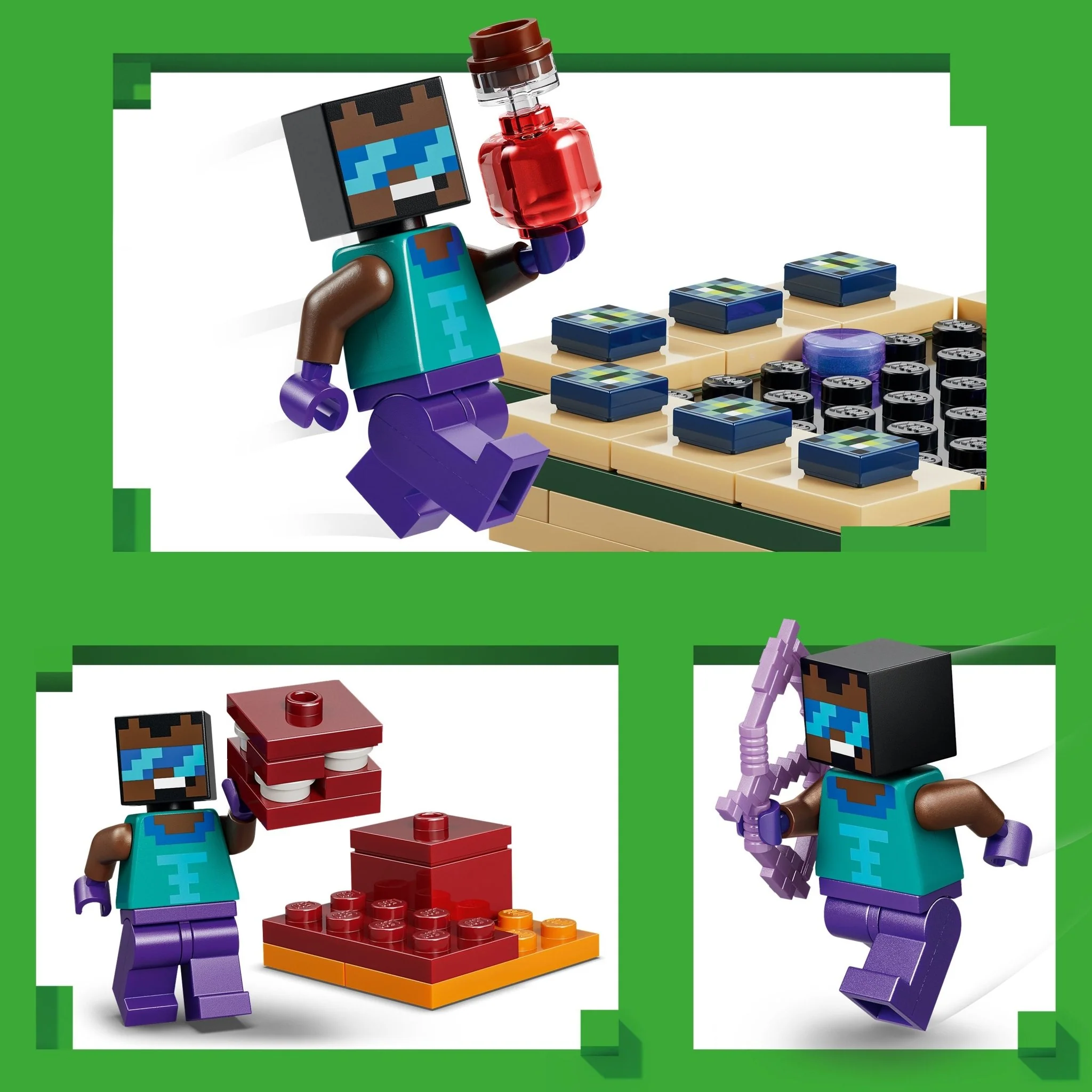 LEGO® Minecraft LEGO® Nether & End Portal Journey 21584 — Toy - Image 4