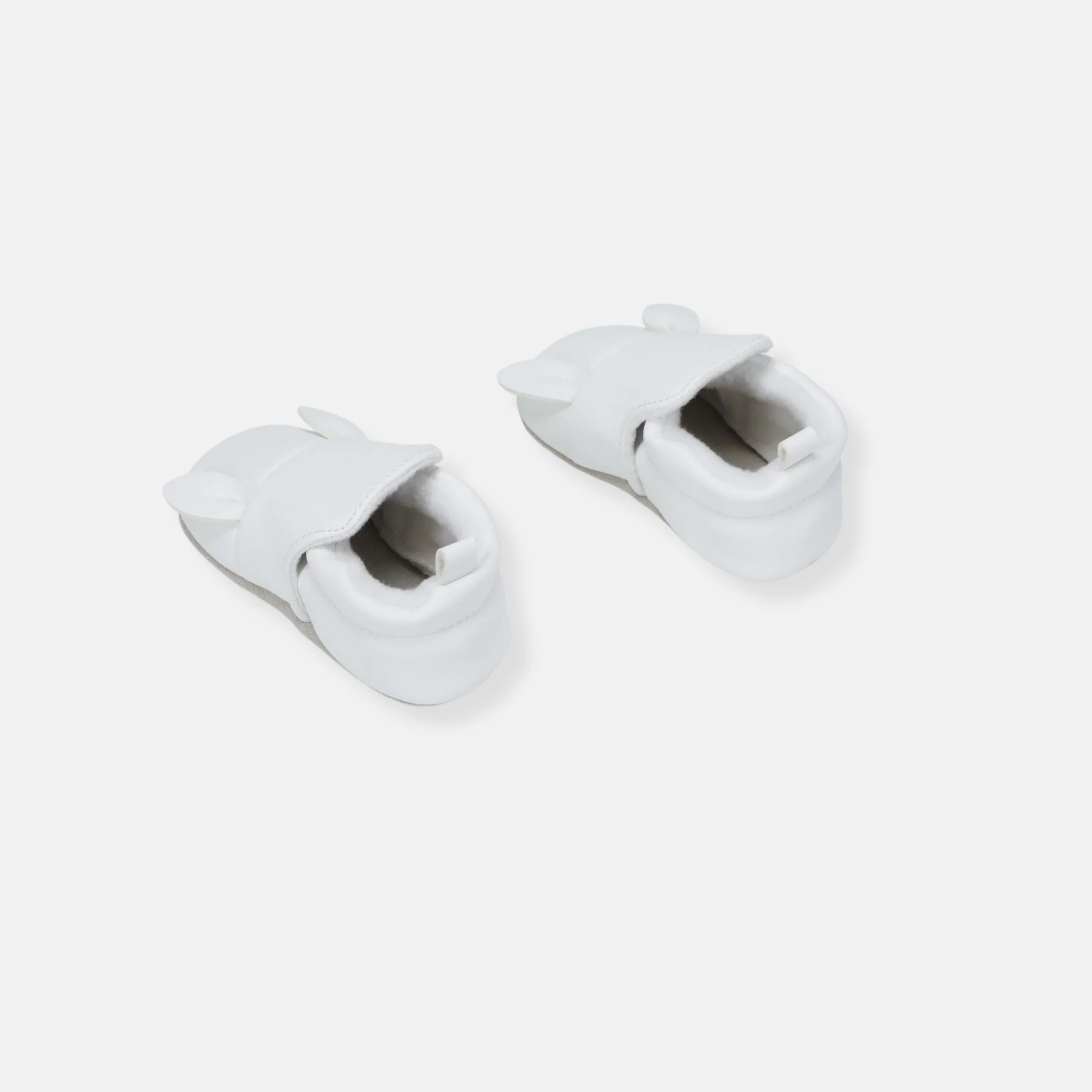 Rise Little Earthling Bear Slide Ons Antique White 3-6m — Catalog Product - Image 2