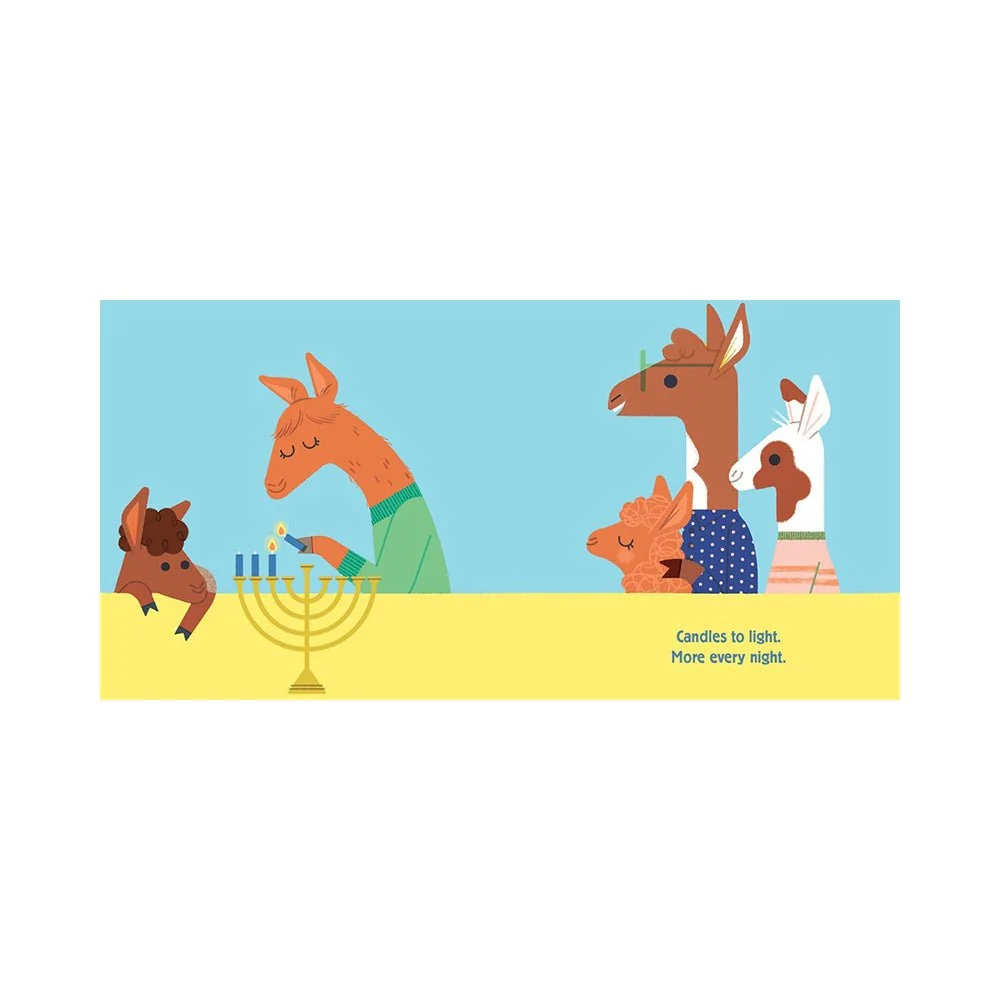 Happy Llamakkah! A Hanukkah Story — Book - Image 2