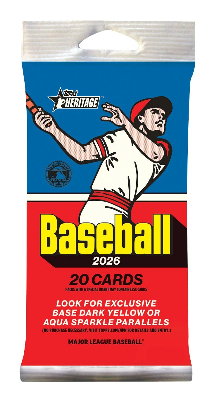 2026 Topps Heritage Baseball Fat Pack — Catalog Product