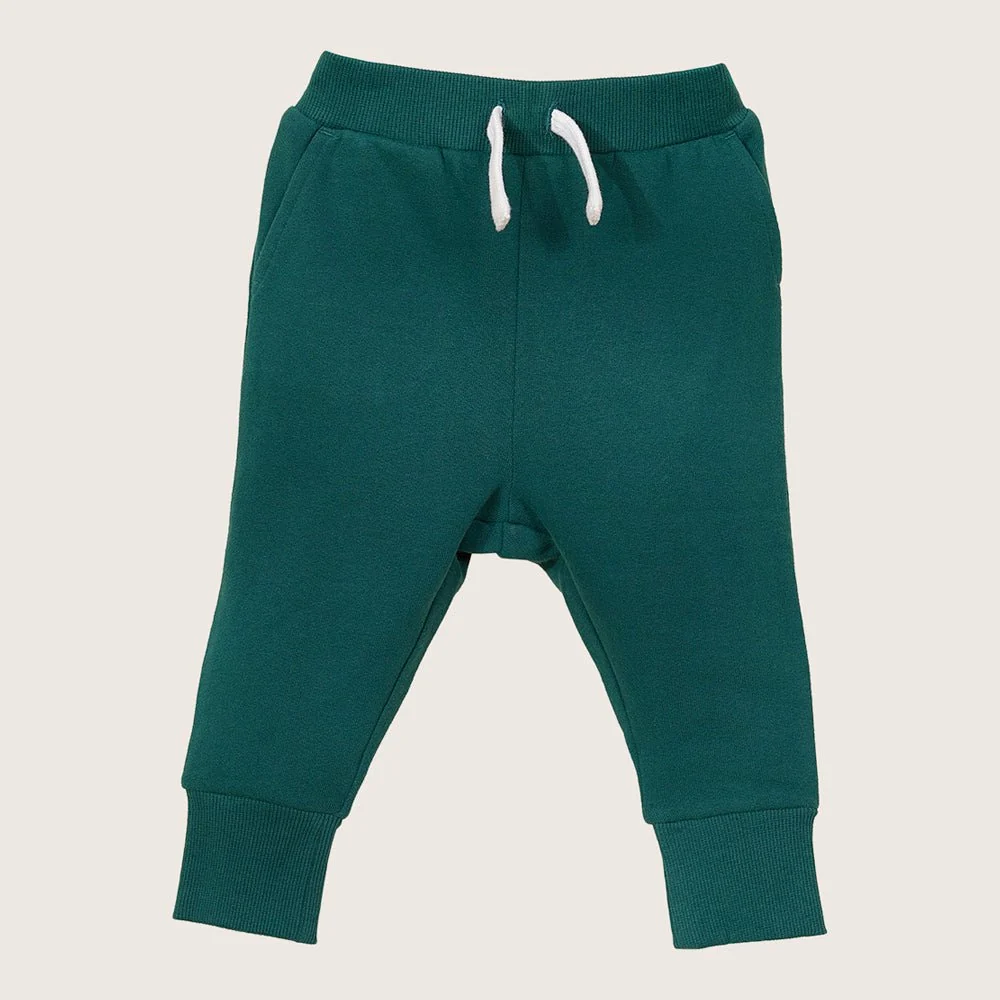 Rise Little Earthling Drop Crotch Jogger - Tannin / 3-6m — Pant - Image 10