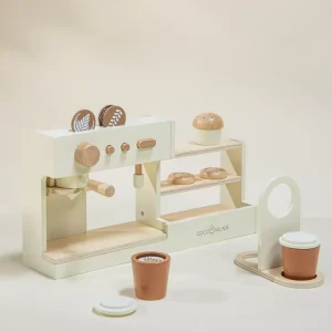 Coco Village Wooden Coffee Shop — Set