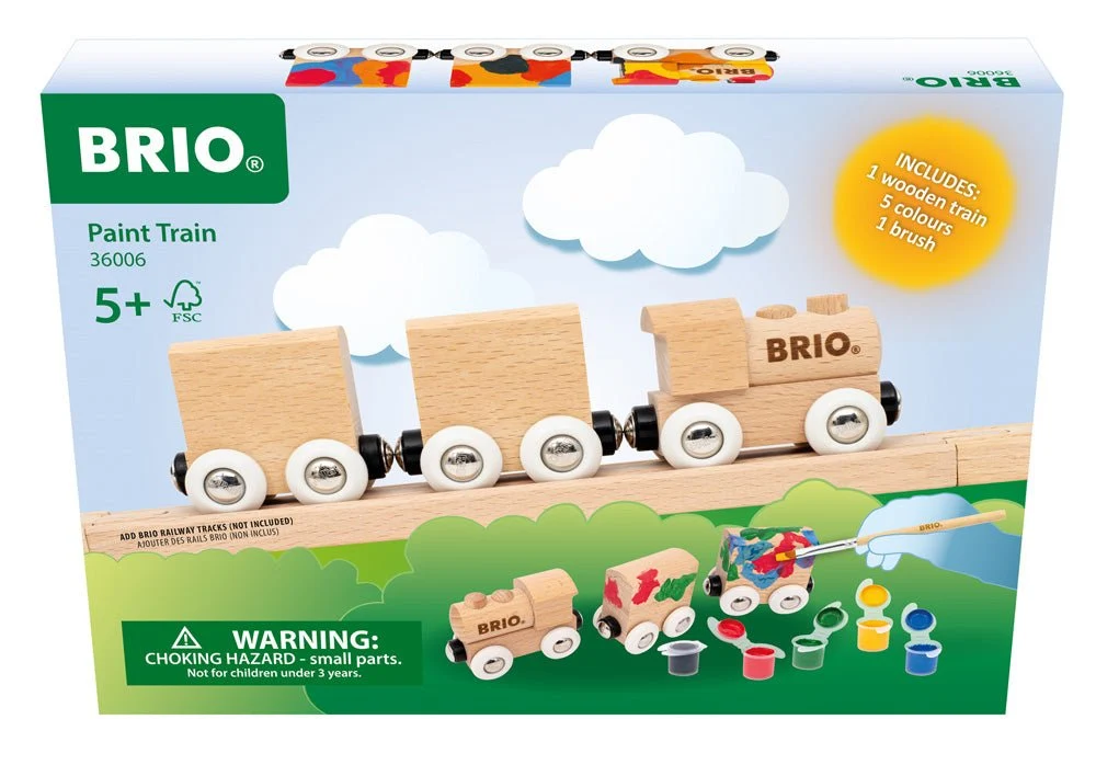 BRIO Paint Train — Vehicle