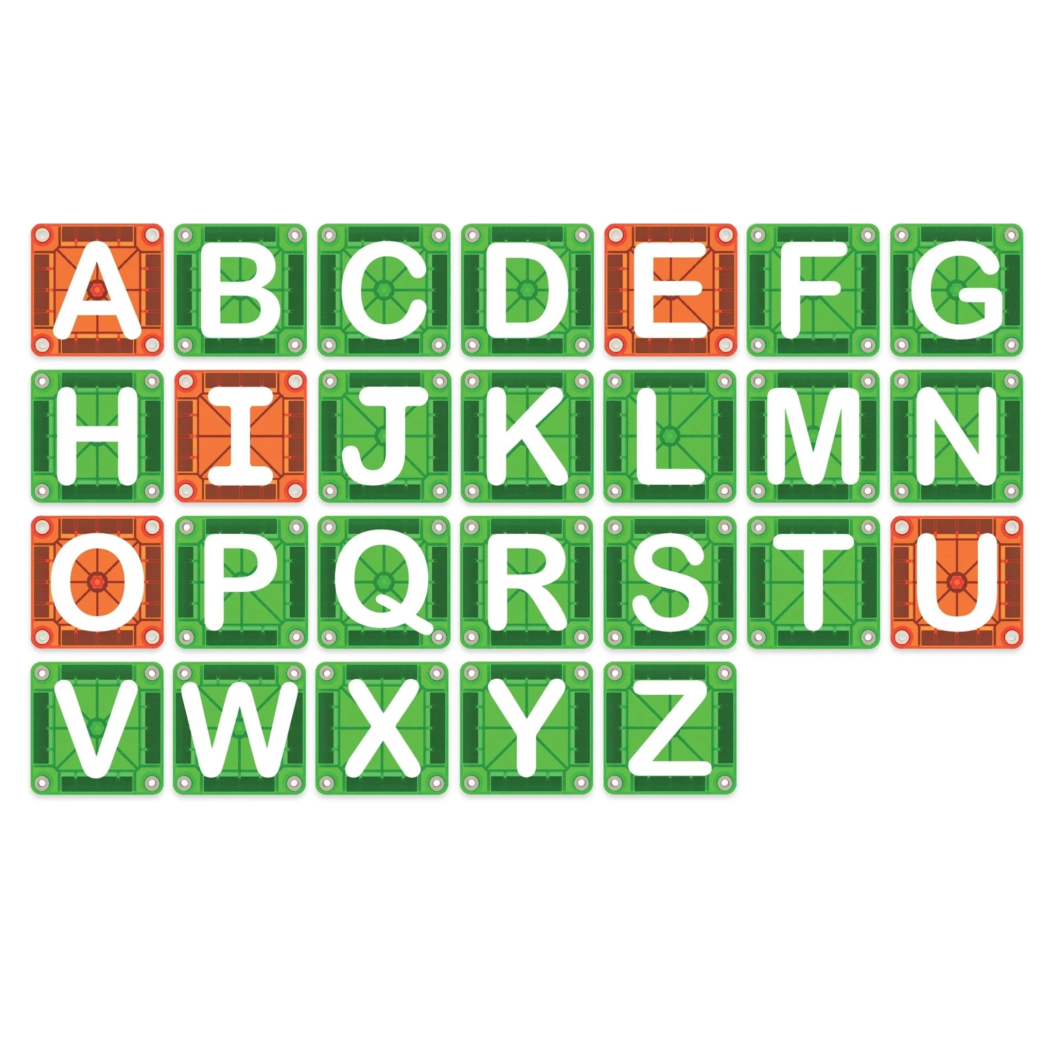 MAGNA-TILES® microMAGS LEARN Letters 56-Piece — Set - Image 3