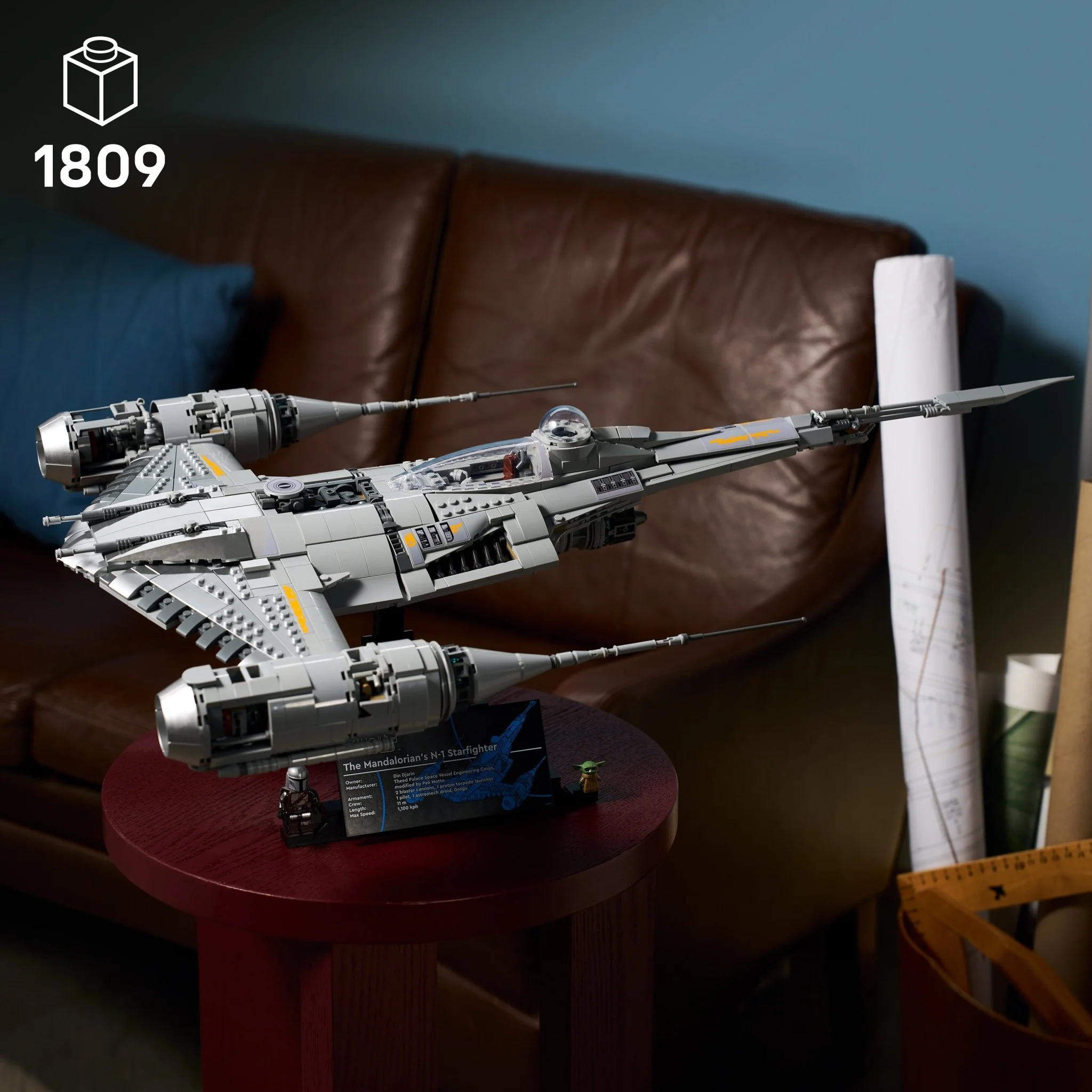 LEGO® Star Wars The Mandalorian's N-1 Starfighter 75442 — Vehicle - Image 6