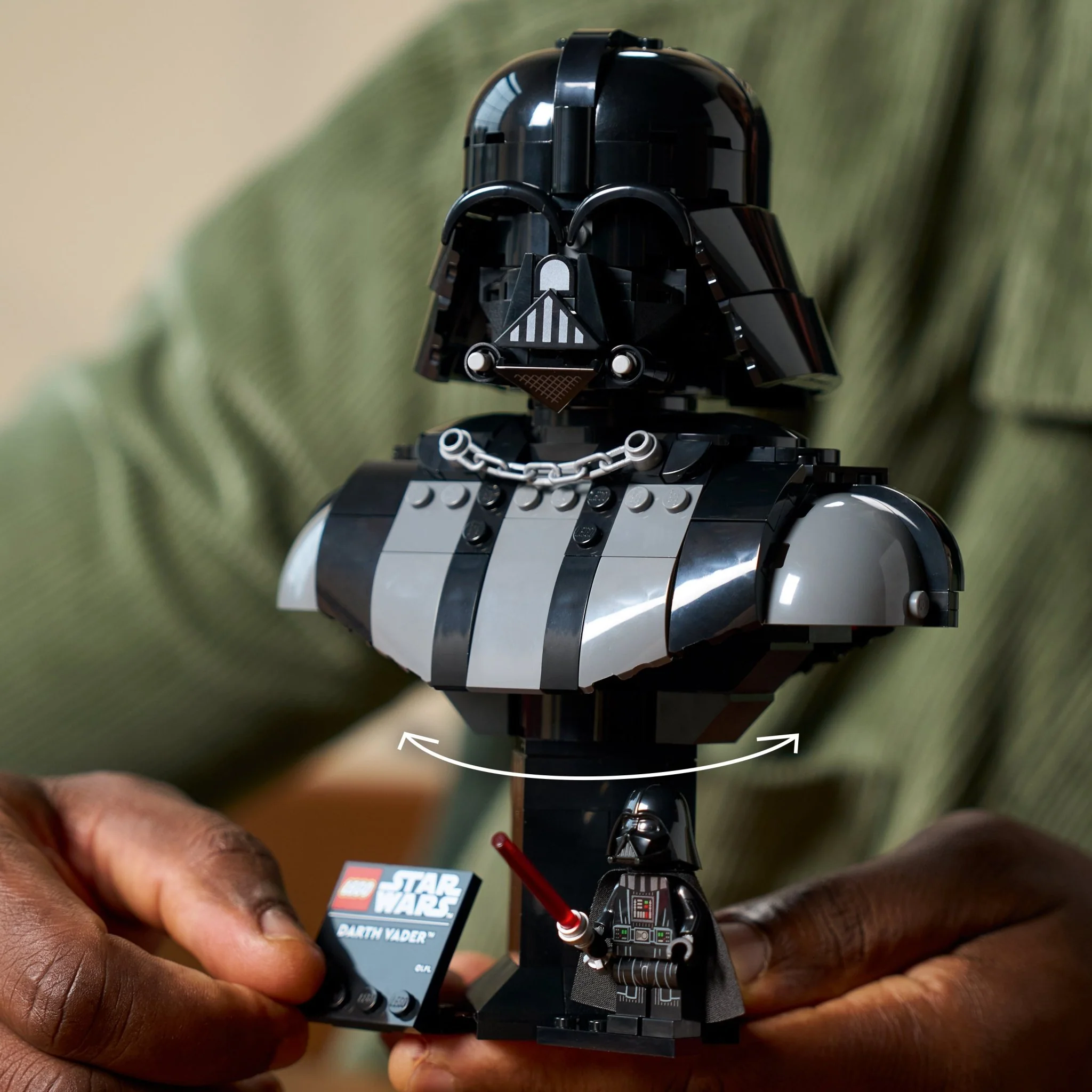 LEGO® Star Wars Darth Vader Bust 75439 — Set - Image 3