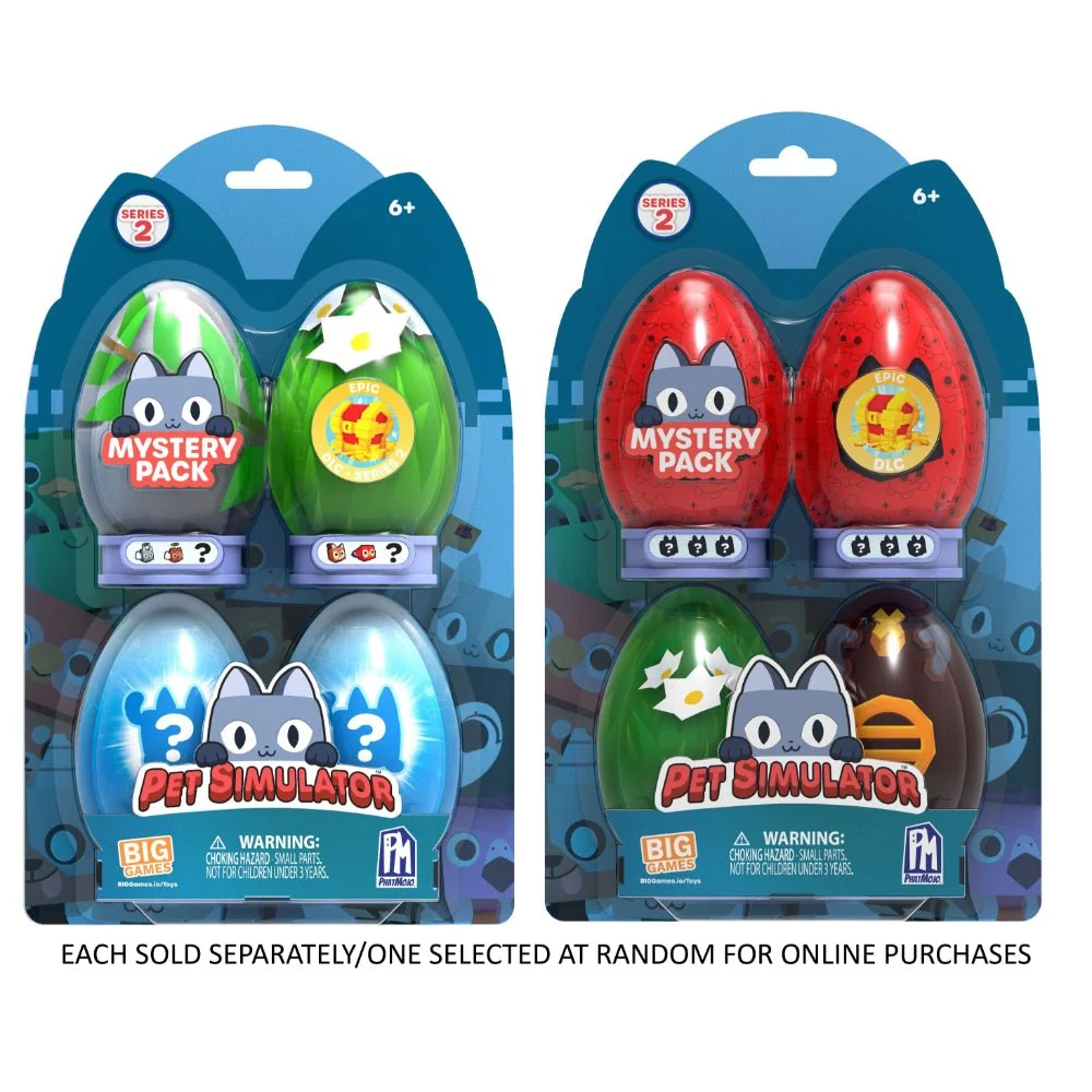 Pet Simulator Mystery Pet 4 Pack Series 2 — Game