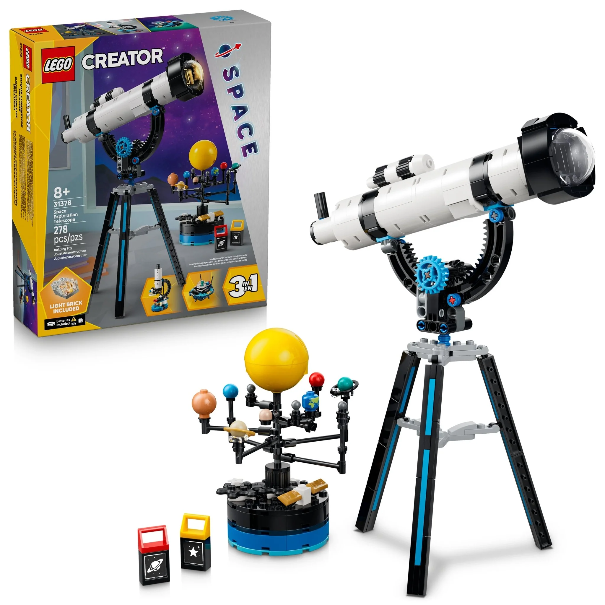LEGO® Creator LEGO® Space Exploration Telescope 31378 — Can
